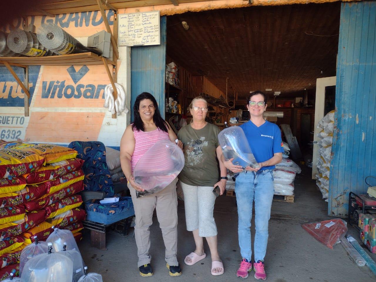 São Francisco de Paula entrega alevinos para diversificar e qualificar a alimentação