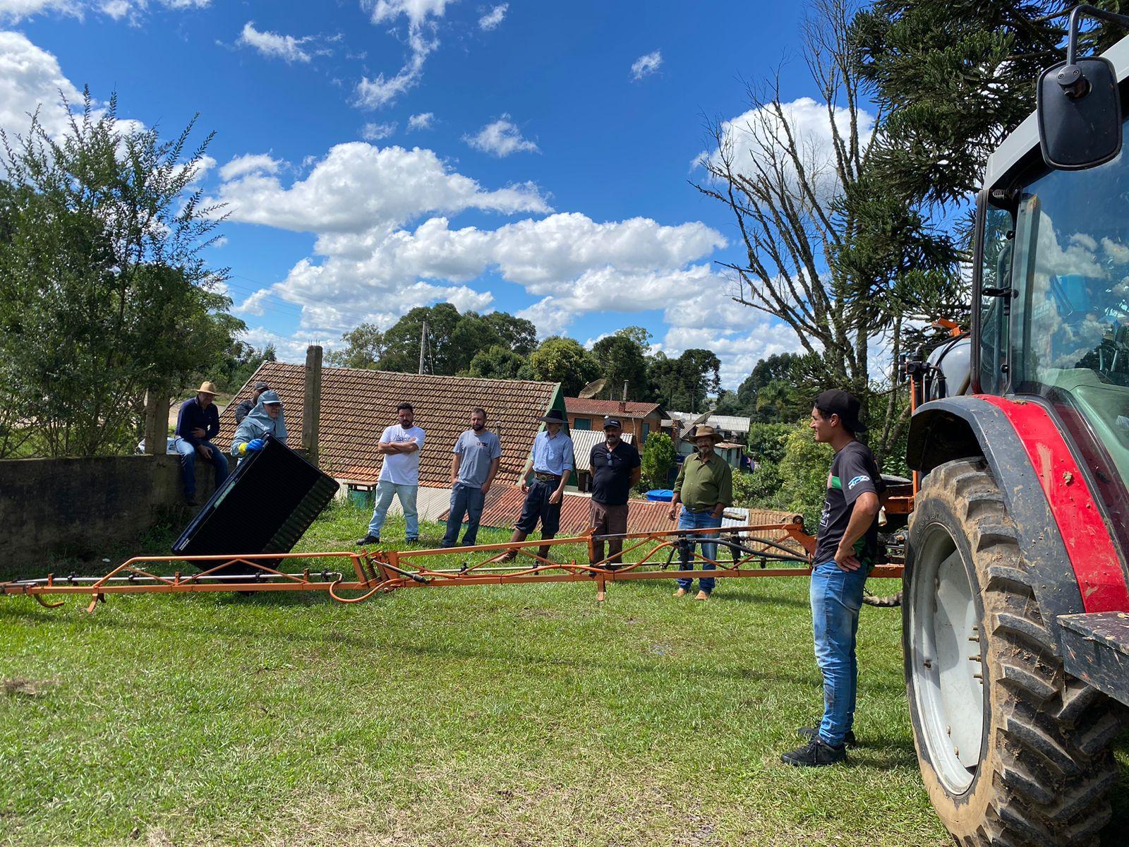 Curso em São Francisco de Paula capacita produtores na aplicação de defensivos agrícolas