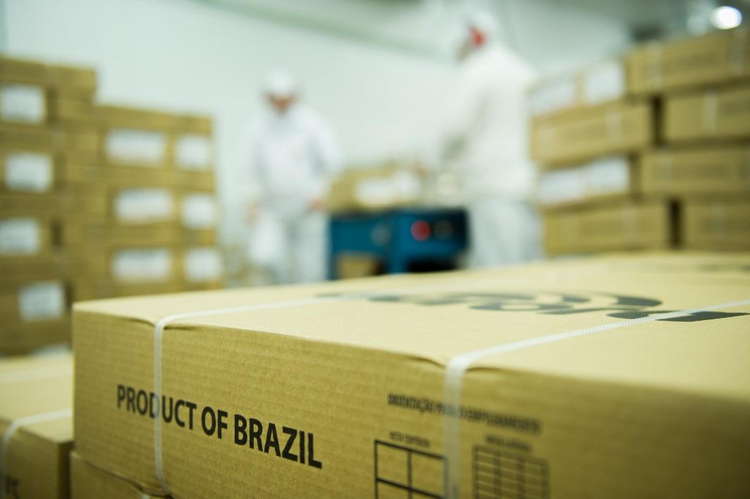 Exportações de carne de frango crescem 4,7% em fevereiro