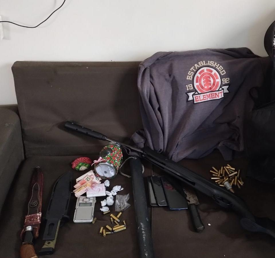 Polícia Civil realiza operação na manhã dessa sexta feira com o fito de combate aos crimes de roubo ocorrido no interior