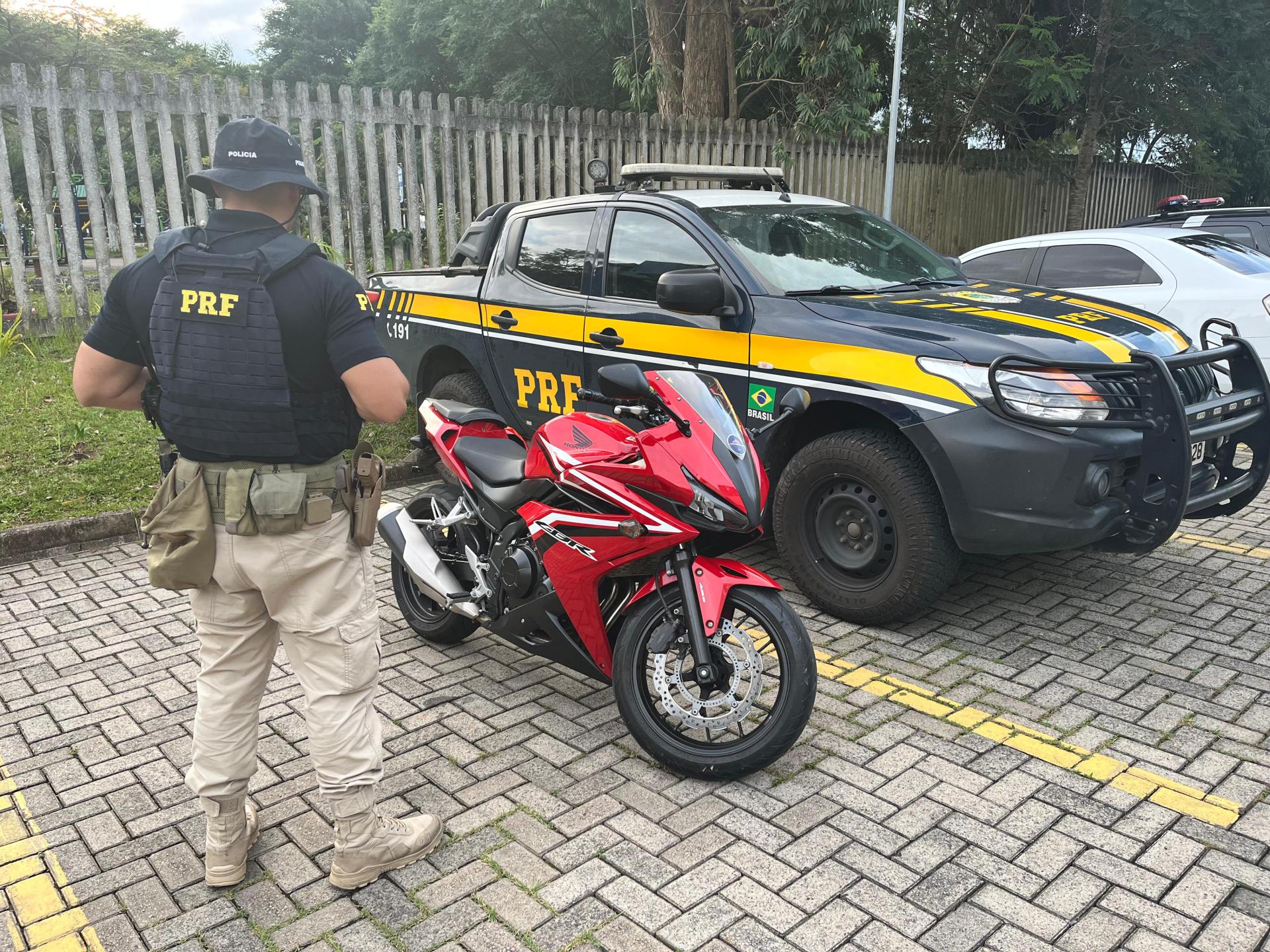 PRF recupera em Caxias do Sul moto adquirida através do golpe do envelope falso