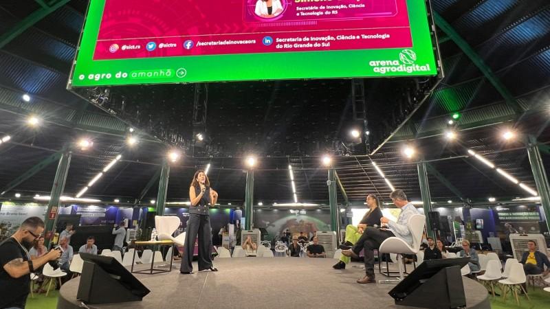 Secretaria de Inovação, Ciência e Tecnologia apresenta iniciativas para o agro em arena da Expodireto