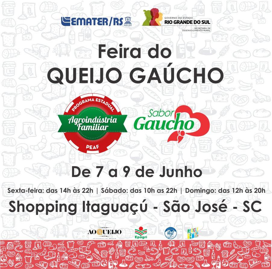 Agroindústrias gaúchas participam de Feira do Queijo em SC