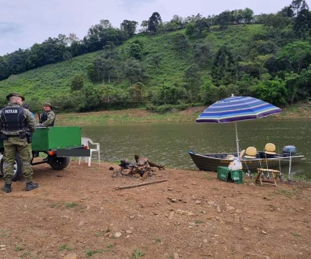 PATRAM REALIZA FISCALIZAÇÃO NO RIO PELOTAS EM VACARIA