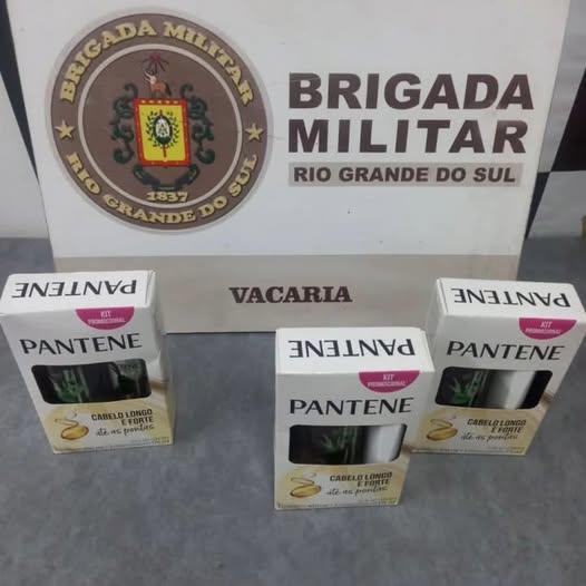 BRIGADA MILITAR PRENDE HOMEM POR FURTO EM VACARIA