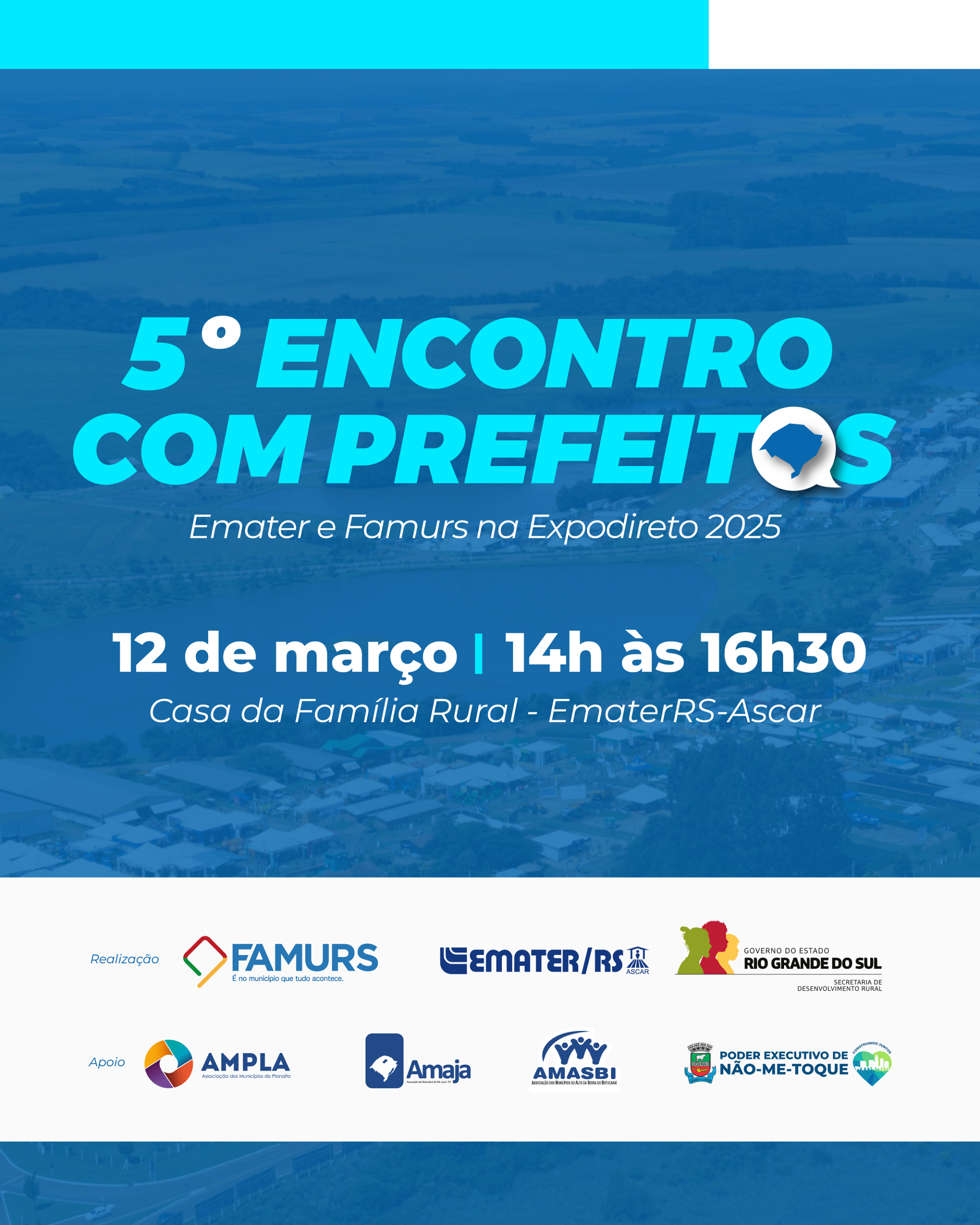 Famurs promove 4ª Fórum Estadual dos Gestores Municipais do Agro na Expodireto 2025