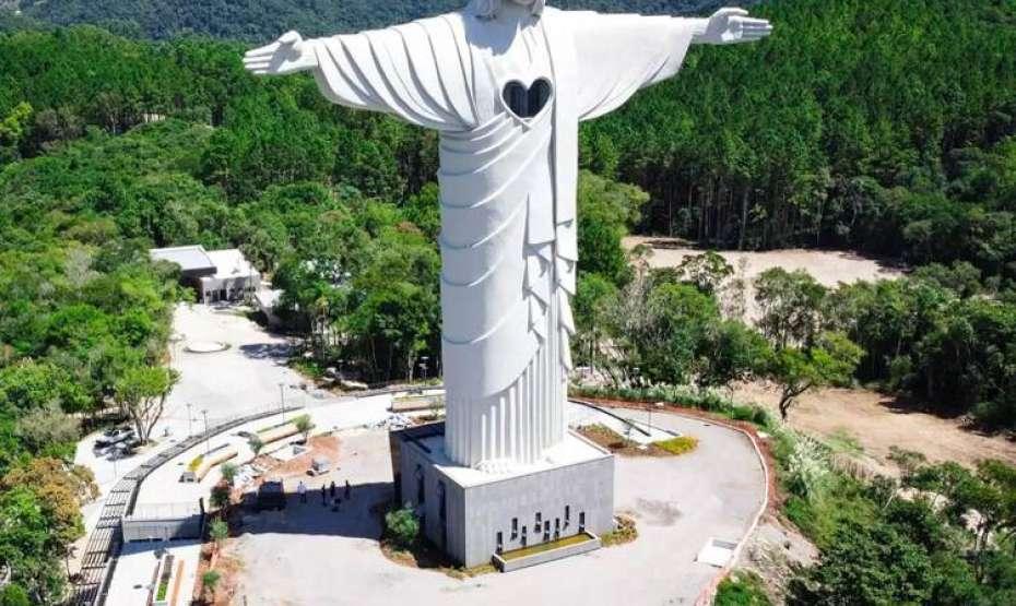 Inauguração oficial do Cristo Protetor de Encantado vai ocorrer em abril